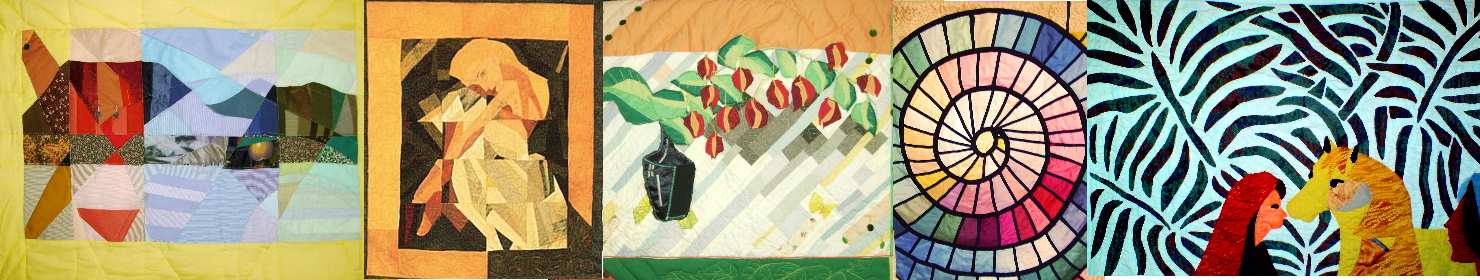 Beim Klick auf das Bild sehen Sie mehr Art-Quilts in myspace