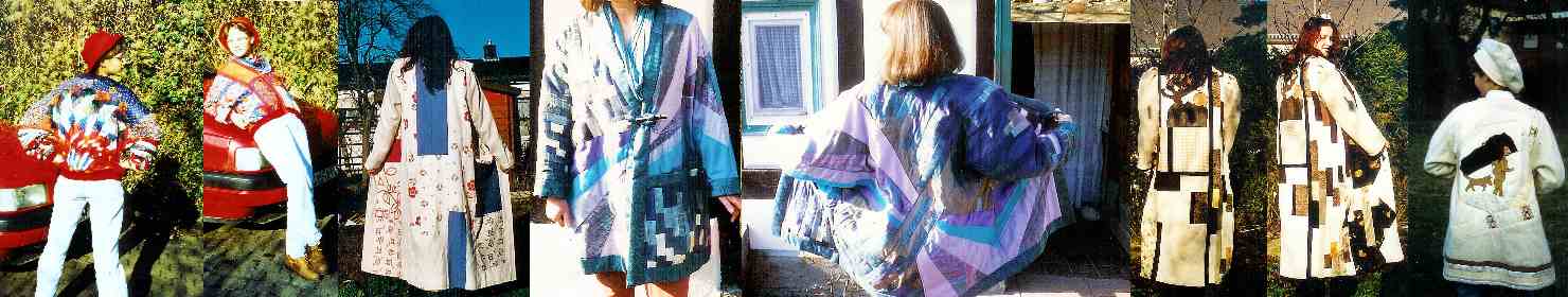 Ich fertige Ihnen Jacken nach Ihren Farbwünschen an!